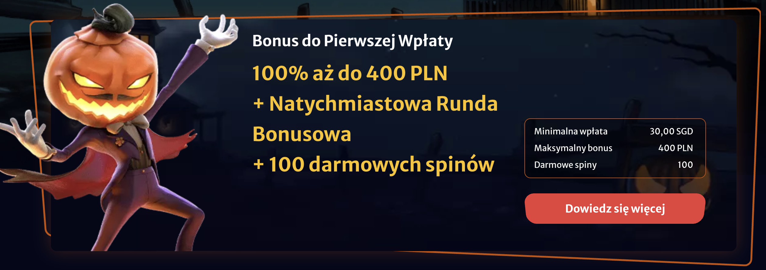HellSpin Kasyno – Bonus Powitalny